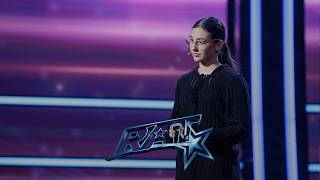 Clarisa Manole a fermecat jurații cu un număr de actorie | Românii Au Talent S16
