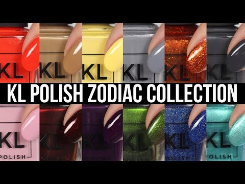 KL Polish Zodiac Live Swatches!