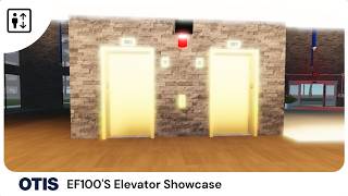 2x Otis HydroFit scenic elevators at EF100'S Elevator Showcase on Roblox