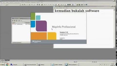 Drive Test Reporting using Tems and Mapinfo 13101038 Yaqub Maulana