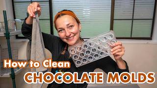 How I Clean Polycarbonate Chocolate Molds