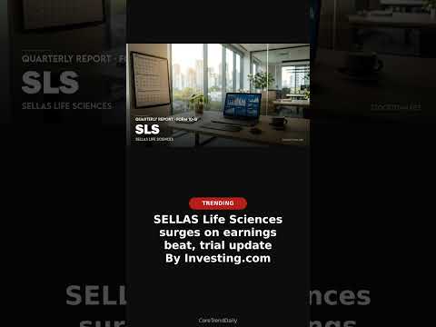 SELLAS Life Sciences surges on earnings beat, trial update By Investing.com