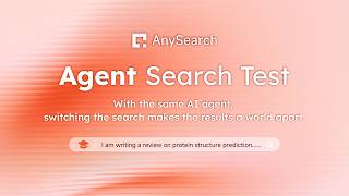 How AI Can Find the Right Papers Faster | AnySearch Research Demo screenshot 1
