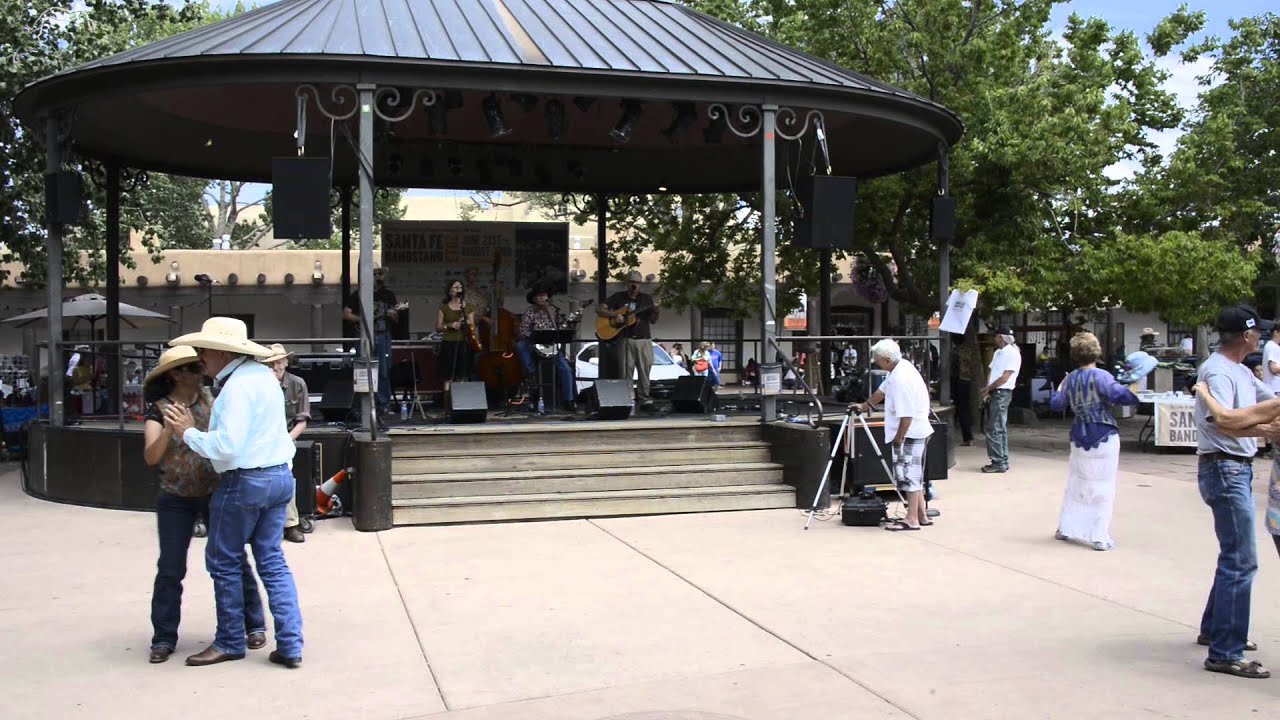 Santa Fe Plaza bandstand YouTube