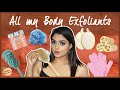 BODY EXFOLIATION GUIDE || ALL MY PHYSICAL EXFOLIANTS