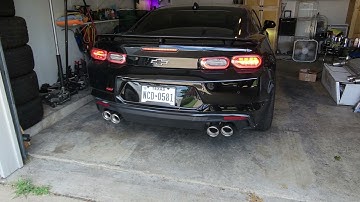 Camaro SS Borla S-type axle back.