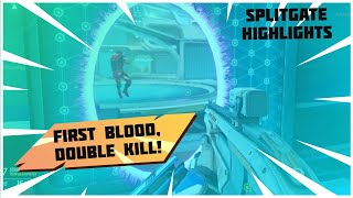 Splitgate Highlights: First Blood Double Kill