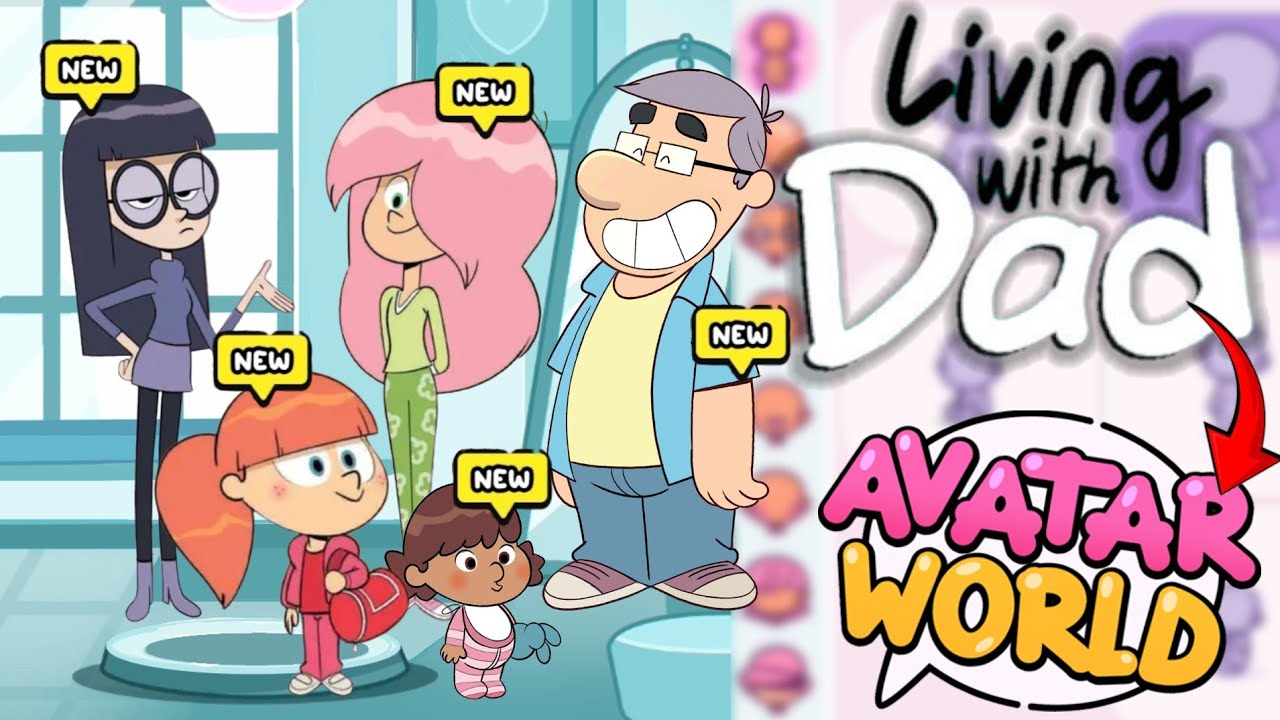 NEW HOW TO MAKE THE LIVING WITH DAD CHARACTERS IN PAZU AVATAR WORLD # ...