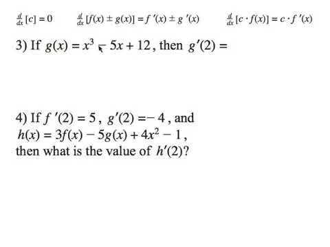 2.6b Derivative Rules: