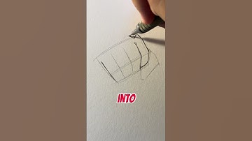 How to draw three dimensional object || Jmarron