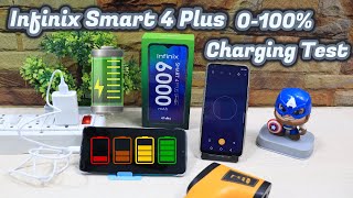 Infinix Smart 4 Plus 0-100% Charging Test ( Infinix Smart 4 Plus Charging Time Test )