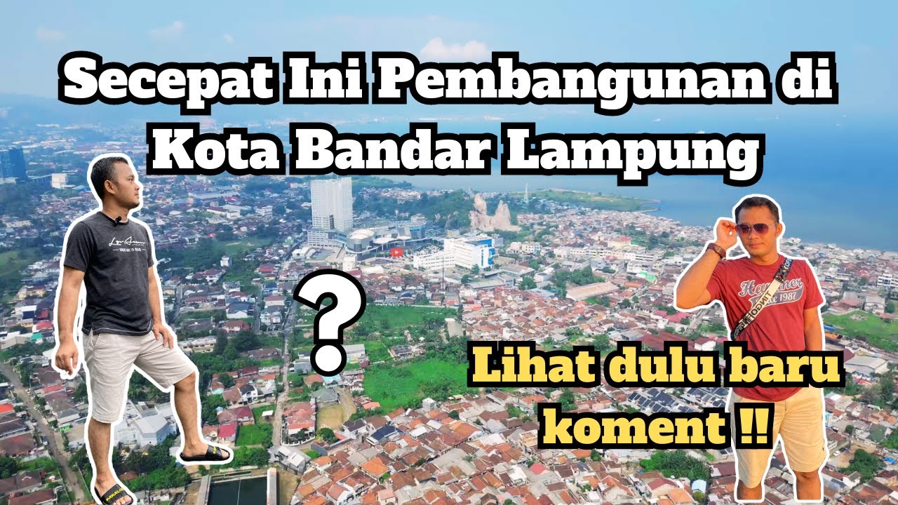 Kota Bandar Lampung 2024 Drone View Langit Drone #bandarlampung #lampung #lampungselatan #mini3pro
