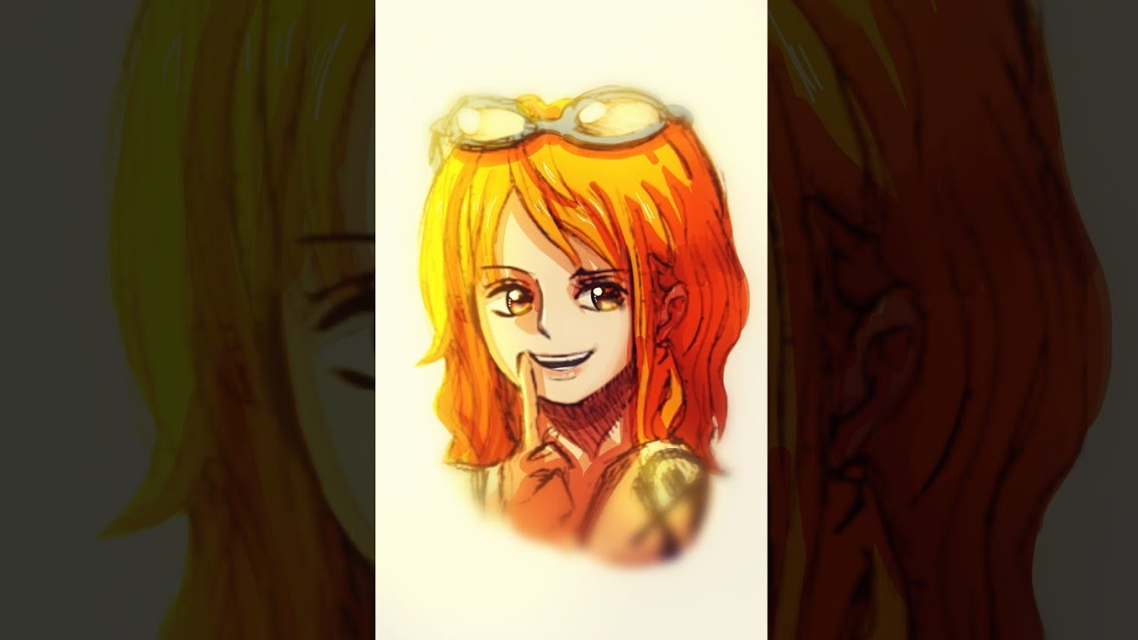 NAMI still looks beautiful at 40 years old | Drawing Nami ONE PIECE # ...