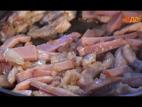 Видео рецепт Тальятелле со свининой