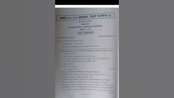 ba first semester english language skills- listening and speaking