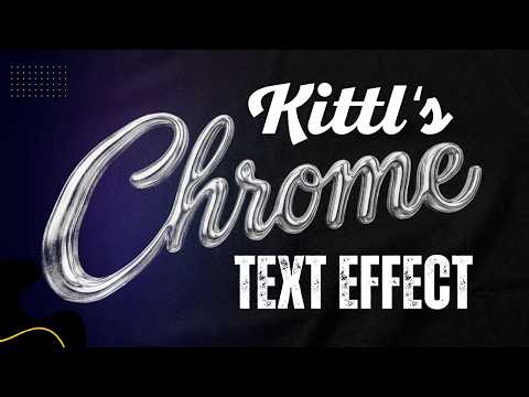 Video I Made A Chrome Metallic Shirt Using Kittl Ai for DTF Printing