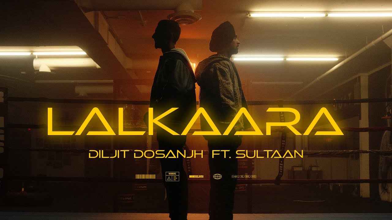 Diljit Dosanjh Lalkaara Video Feat Sultaan  GHOST  Intense Raj Ranjodh