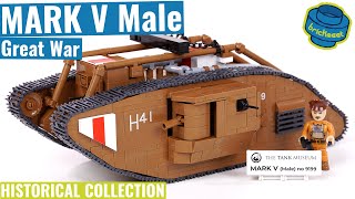The Great War - Mark V Male - COBI 2984 (Speed Build Review)