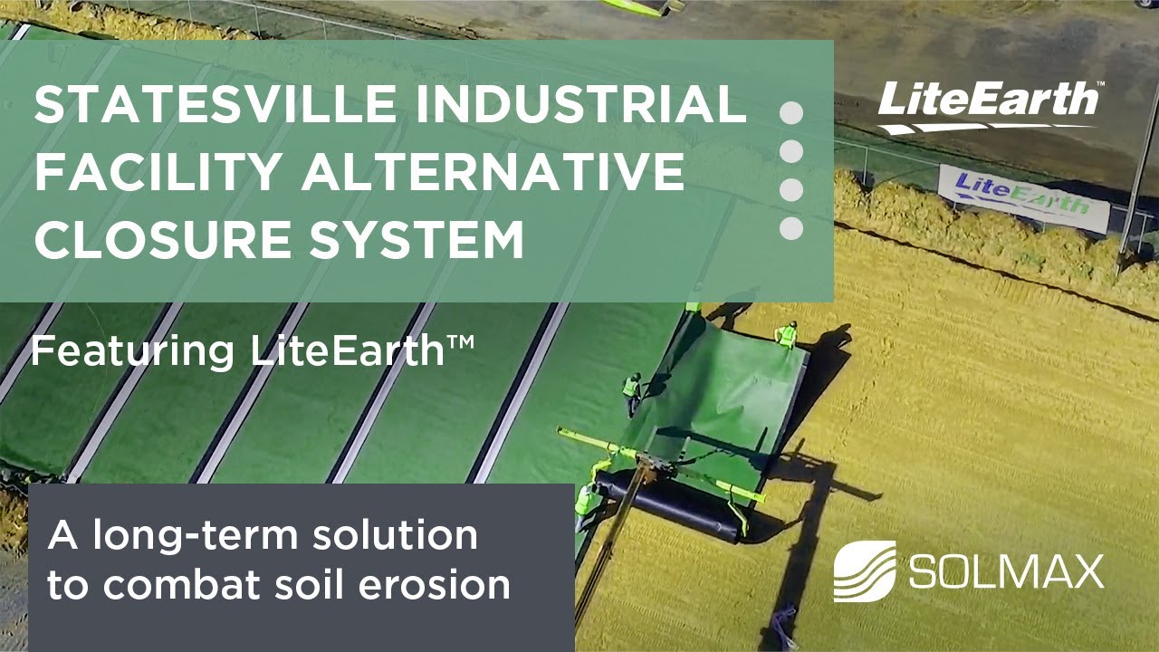 Statesville industrial facility alternative closure system - LiteEarth