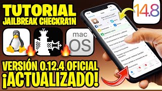 TUTORIAL CHECKRA1N  Jailbreak iOS 14.8 y 12.5.4 OFICIAL (macOS Y LINUX)