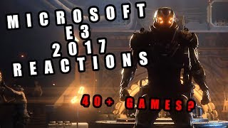 Microsoft | E3 2017 LIVE REACTIONS