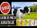 Leche en polvoasi se almacena para aos