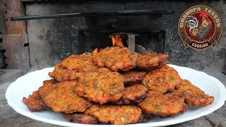 Tantalizing Tomato Fritters from Evoia Crispy, Savory, and Bursting with Mediterranean Flavors!