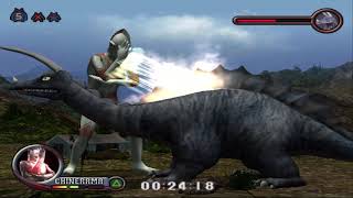 THE UNBEATABLE SHINMAN!!! - ULTRAMAN PS2 Survival Mode Ultraman Jack (Maen Gabut)