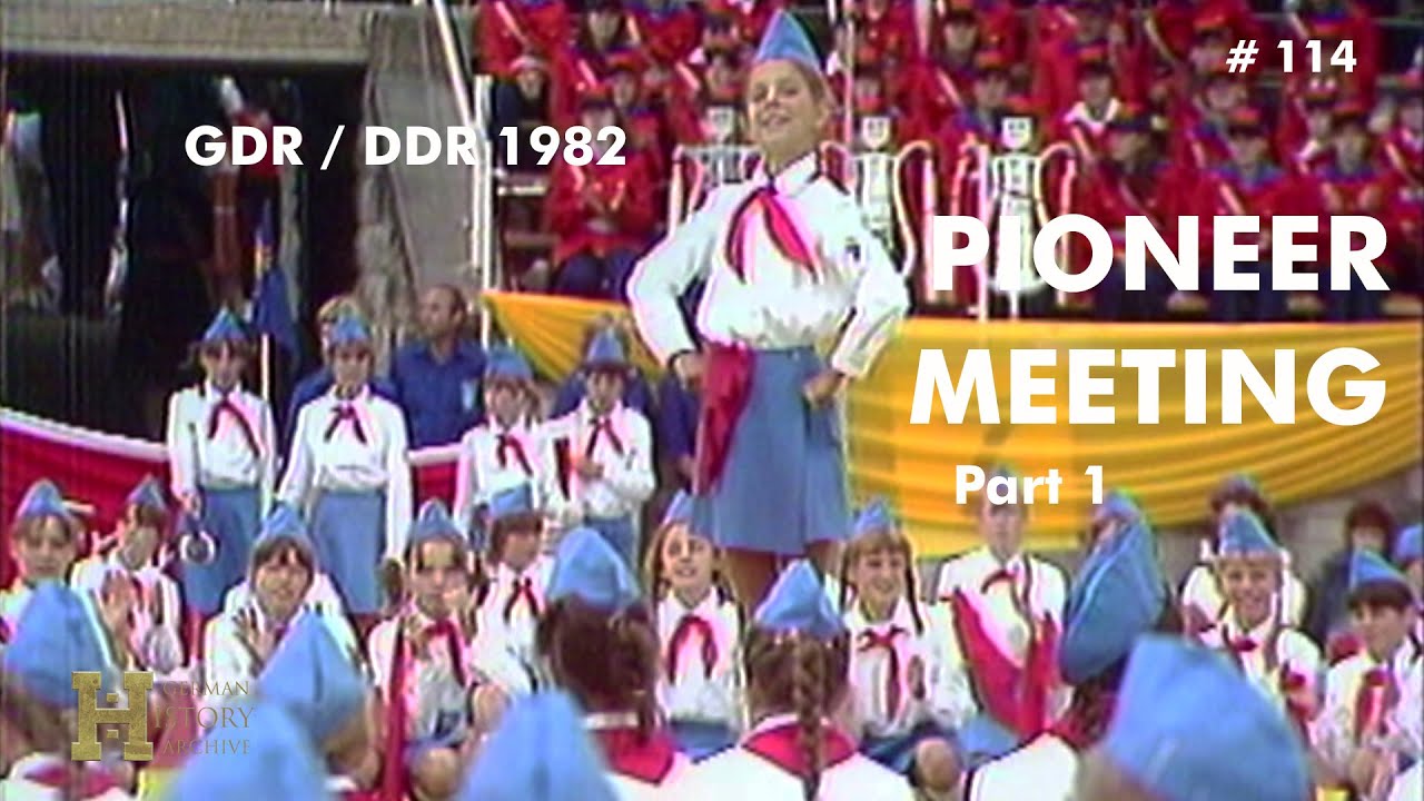114 #Germany GDR DDR 1982 ▶ Pioneer Meeting (1/2) VII. Pioniertreffen Dresden (15.-21.08.1982)