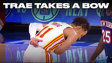 Trae Young Takes A Bow At MSG After Eliminating Knicks From Playoffs