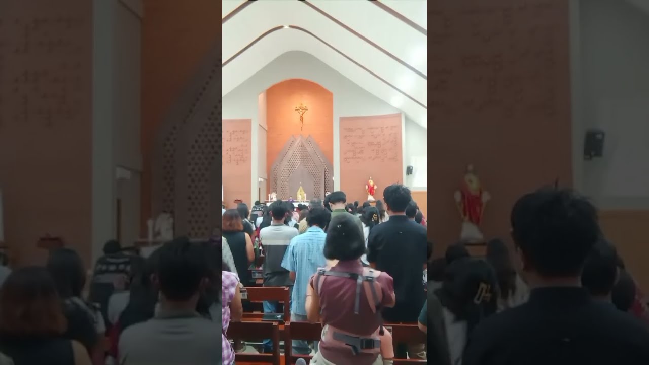 Misa Prapaskah II di Pringgolayan, Minggu Sore bersama Rm Toto 