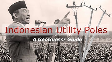 Indonesian Utility Poles – A GeoGuessr Guide