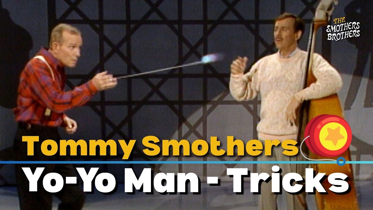 Tommy Smothers The Yo-Yo Man 18x24 Canvas / BigYoYoArt