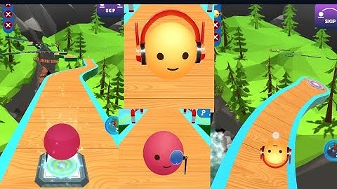 Sky Rolling Ball 3D-Walkthrough All Levels | New Ball - Gameplay | (Android,ios#152#153)