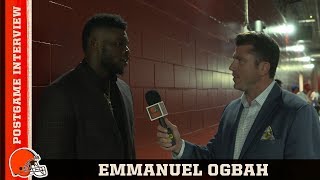 Emmanuel Ogbah postgame interview vs Tampa Bay | Cleveland Browns