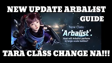MIR4 NEW UPDATE ARBALIST CHANGE CLASS GUIDE.