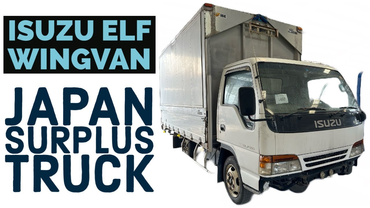JAPAN SURPLUS TRUCK / ELF WINGVAN / COURIER / ISUZU ELF / DELIVERY