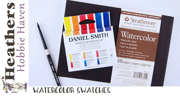 Daniel Smith Essentials Set - Swatch Card