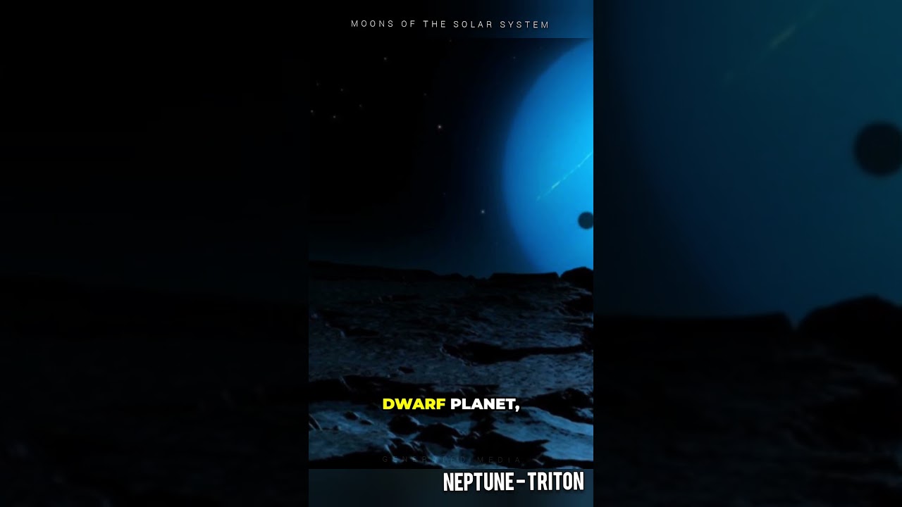 Тритон: спутник, вращающийся по обратной орбите! 🔄❄️ | серия о спутниках Солнечной системы