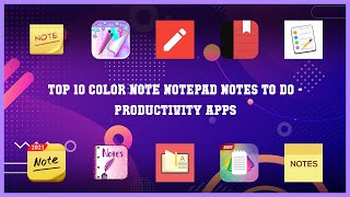 Top 10 Color Note Notepad Notes To Do Android Apps screenshot 5