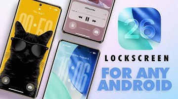 Get iOS 26 Lock Screen On Any Android (OnePlus/Realme/Vivo/Infinix/Tecno)
