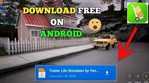 HOW TO DOWNLOAD TRADER LIFE SIMULATOR GAME FREE ON ANDROID MOBILE HINDI || TECHNO GAMERZ