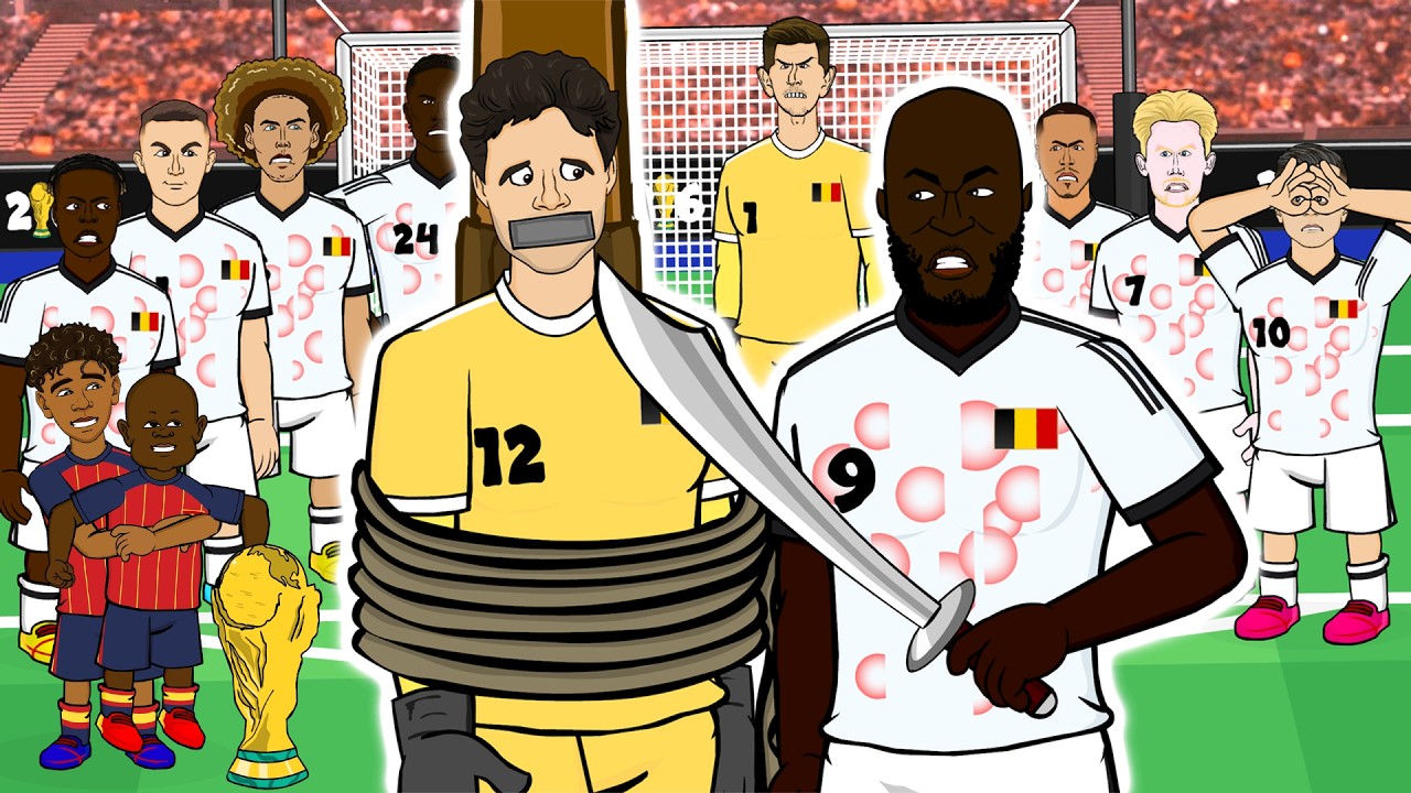 LAMMENS IS A DODGY KEEPER😂 Spain 2-1 Belgium World Cup Highlights