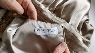 how to insert a zipper by hand using couture technique