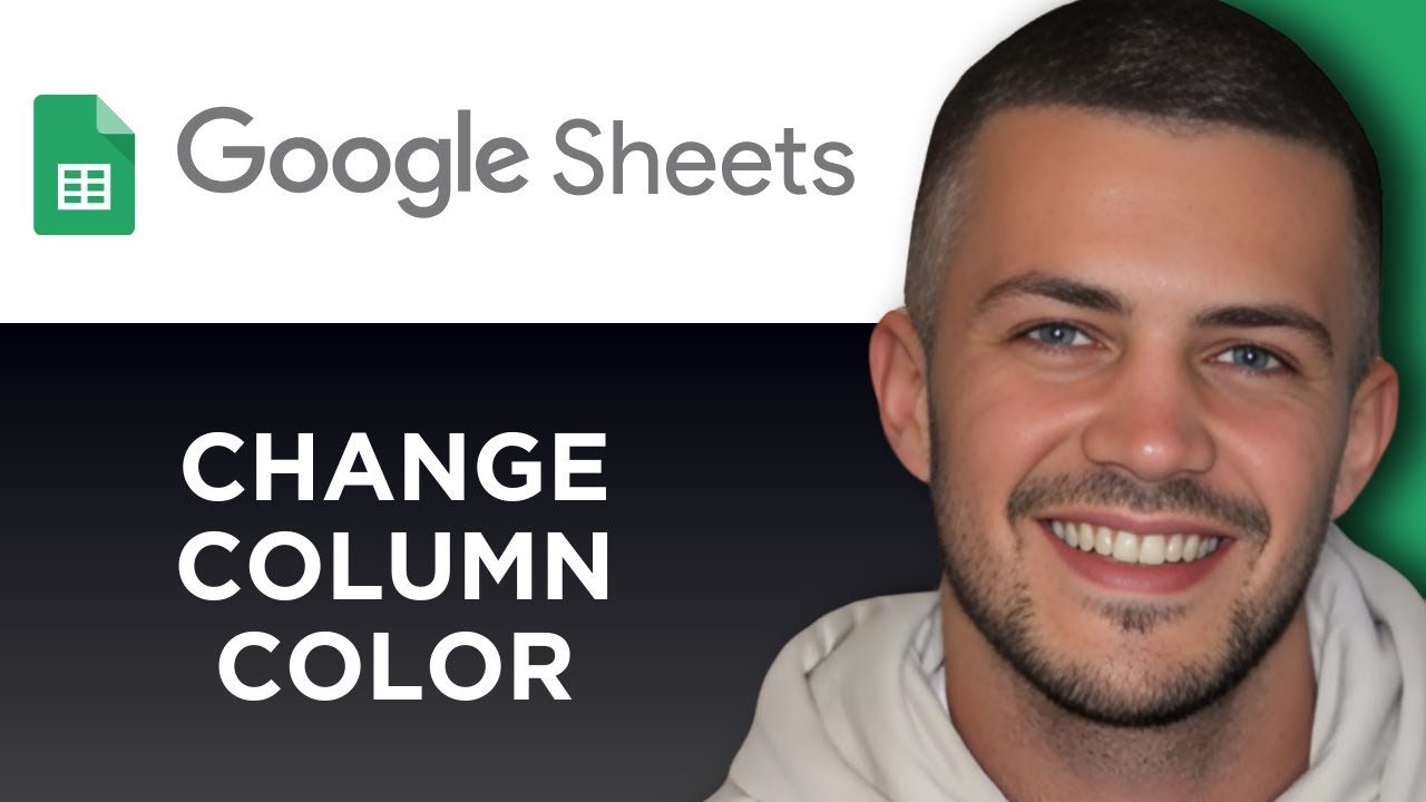 How To Change Column Color in Google Sheets (Step By Step) - YouTube
