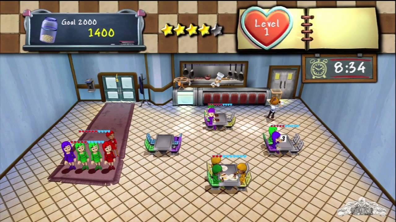 Diner Dash® - gameplay trailer 