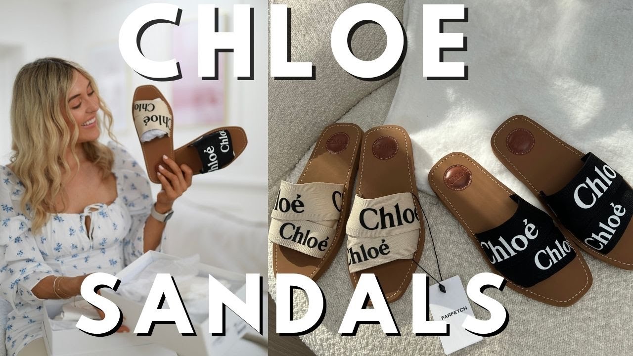 Chloe Woody Sandals Review - Designer Sandals Unboxing - Farfetch