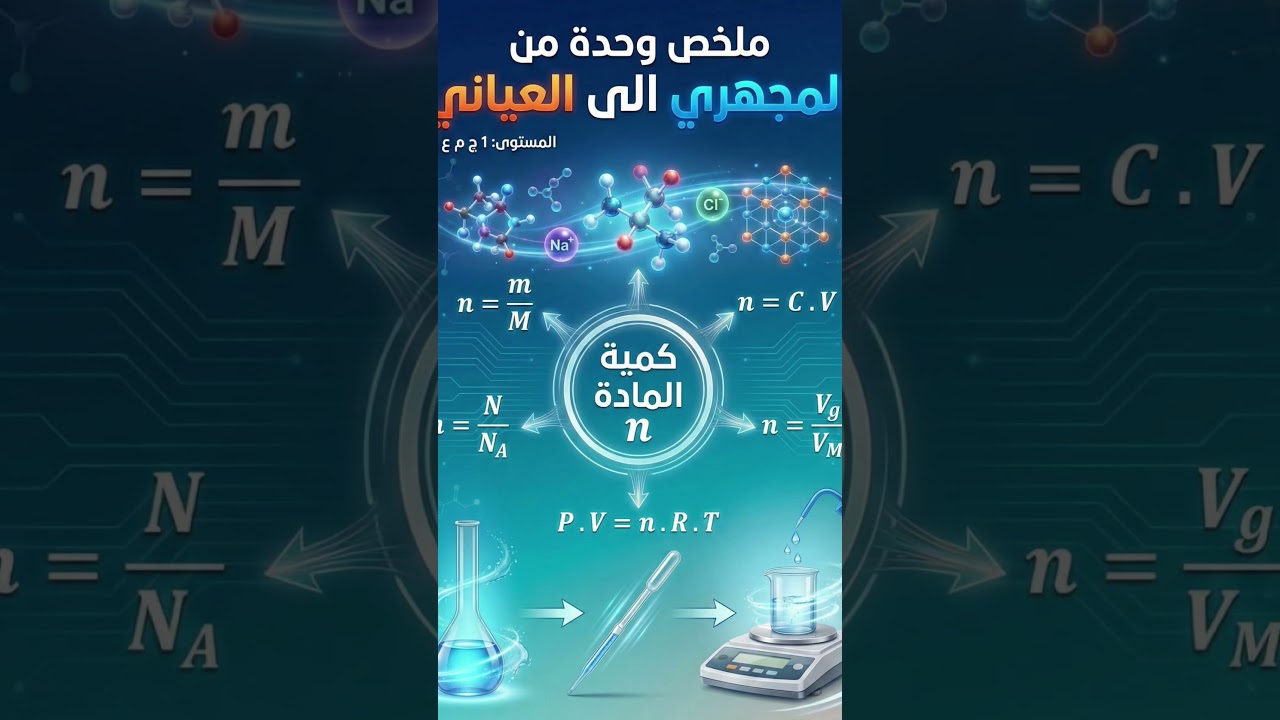 ملخص كنية المادة في رمشة تحفظو