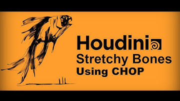 Houdini Tutorial: Creating IK Stretchy Bones setup in Houdini using CHOP
