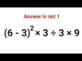 6 3 2 3 3 9 Answer Is Not 1 Can You Solve This IQ Test Math Percentages Ukraine 